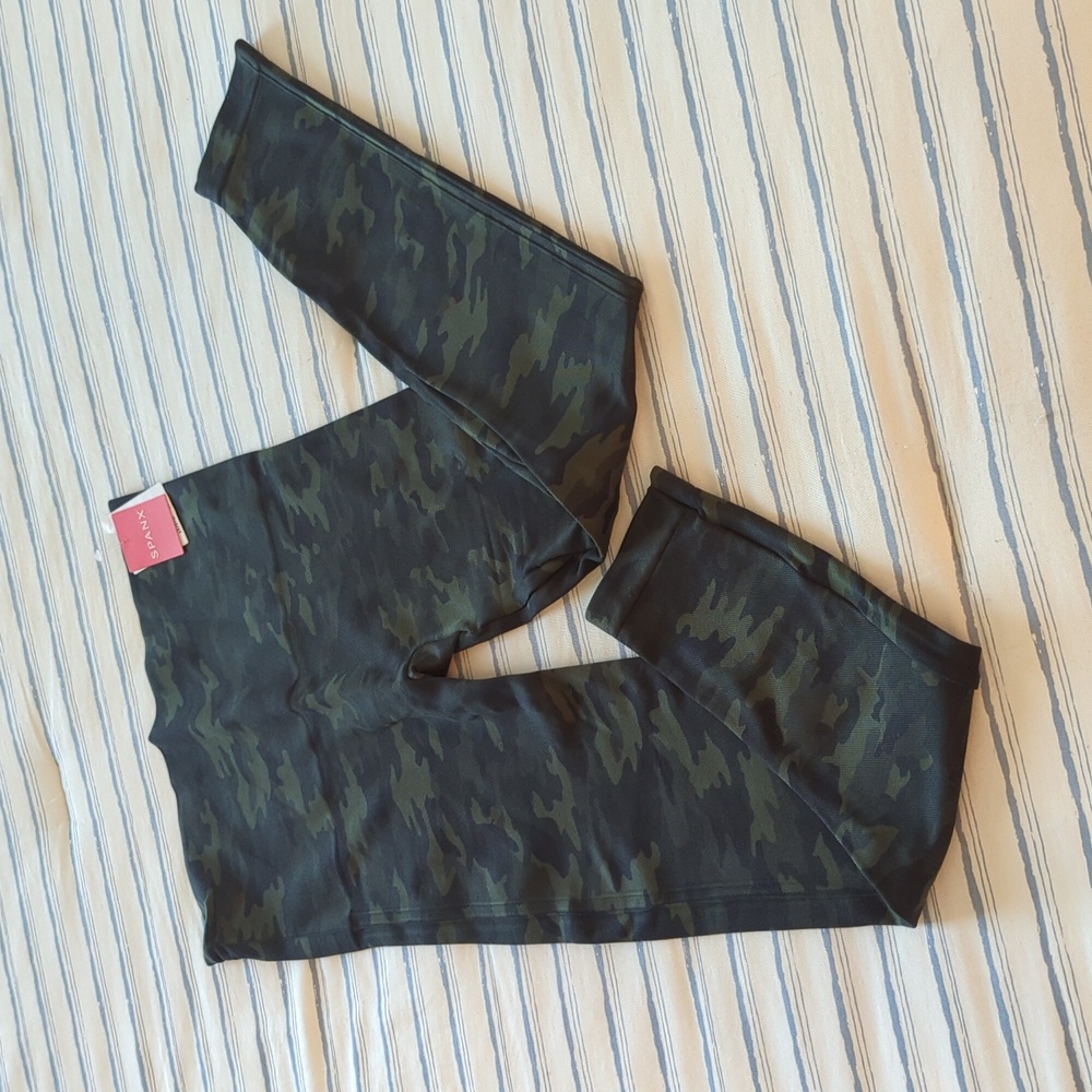 Spanx camo leggings